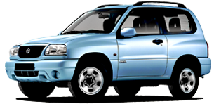 גרנד ויטרה JLX אוט׳ בנזין ג'יפ שטח קשוח 4 מק 3 דל 1.6 (93 כ״ס)