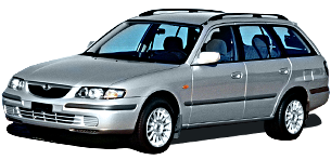 626 GLX אוט׳ האצ'בק 8 מק 5 דל 2.0 (170 כ״ס)